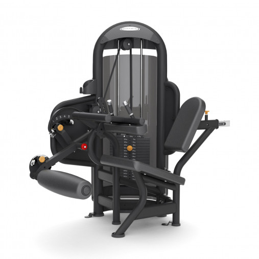 Сгибание ног сидя MATRIX Aura G3 S72 грузоблочный тренажер, со стеком 93 кг.