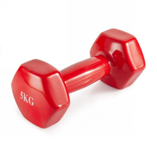 Пара гантелей в виниловой оболочке 5 кг VictoryFit VF-DV050 Пара гантелей в виниловой оболочке 5 кг VictoryFit VF-DV050