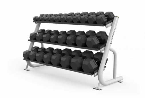 Подставка под гантели 1.8 метра (3-ех ярусная, плоская) MATRIX MAGNUM A689 Подставка под гантели 1.8 метра (3-ех ярусная, плоская) MATRIX MAGNUM A689