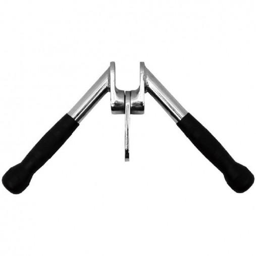 Вращающийся V-образный гриф LIVEPRO Deluxe revolving V-bar хром/черный Вращающийся V-образный гриф LIVEPRO Deluxe revolving V-bar хром/черный