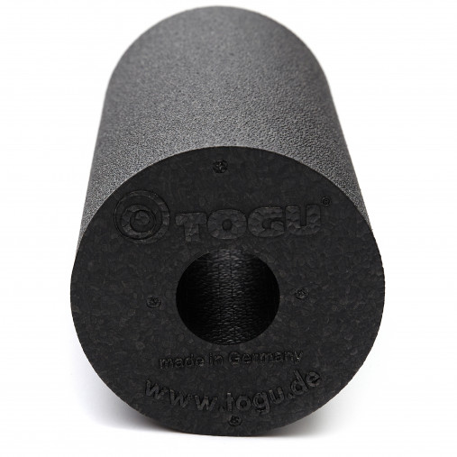Массажный ролик TOGU Blackroll 15 см, средняя жесткость, черный