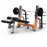 Matrix Magnum A680 Скамья для жима с отрицательным наклоном с доводчиком 