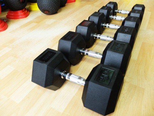 Набор гексагональных гантелей 5 пар от 1 до 5 кг Original Fit.Tools Набор гексагональных гантелей 5 пар от 1 до 5 кг Original Fit.Tools