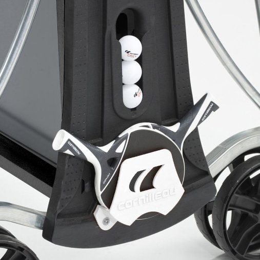 Теннисный стол всепогодный складной Cornilleau BLACK CODE CROSSOVER OUTDOOR, черный Теннисный стол всепогодный складной Cornilleau BLACK CODE CROSSOVER OUTDOOR, черный