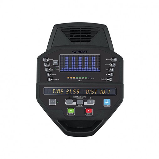 Эллиптический тренажер SPIRIT CE800 Black Edition коммерческий