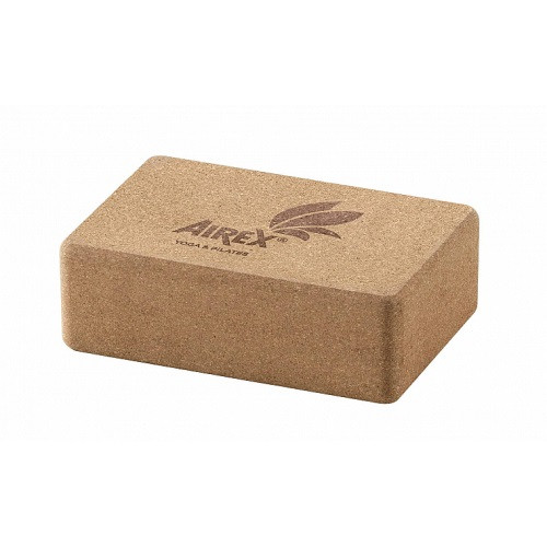 Блок для йоги AIREX Yoga ECO Cork Block natural cork, пробка Блок для йоги AIREX Yoga ECO Cork Block natural cork, пробка