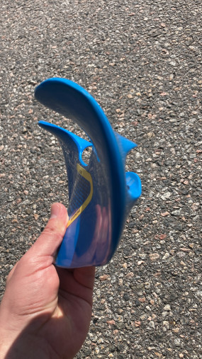 Накладка на гриф PERFORM BETTER Manta Ray синий Накладка на гриф PERFORM BETTER Manta Ray синий