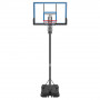 Баскетбольная стойка Spalding Gametime 48" поликарбонат арт.7A1655CN