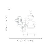 Разгибание, Сгибание ног сидя HOIST HD-3400